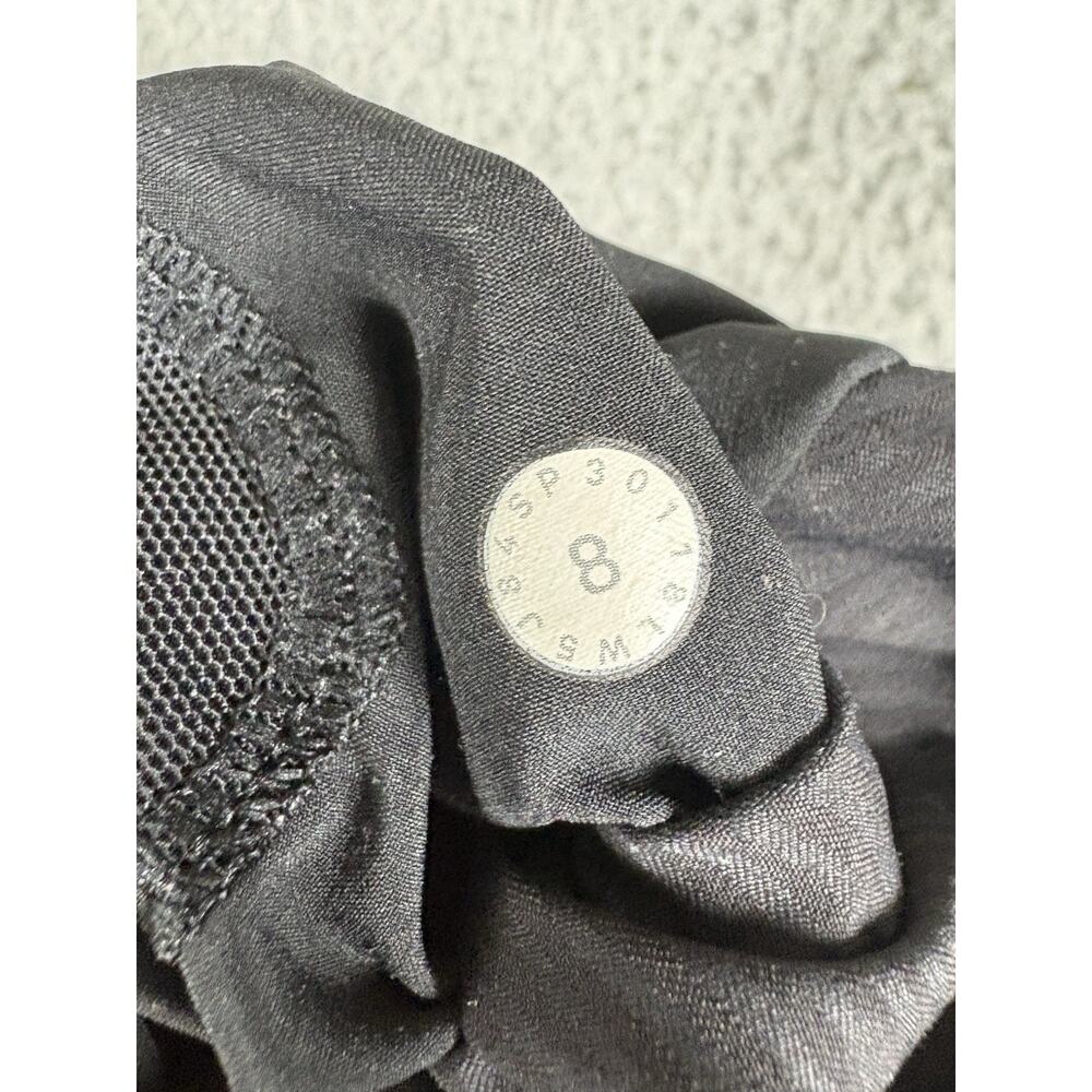 Lululemon Joggers 8 Black Dance Studio Mid Rise Drawstring Casual Travel Pants - Picture 3 of 11